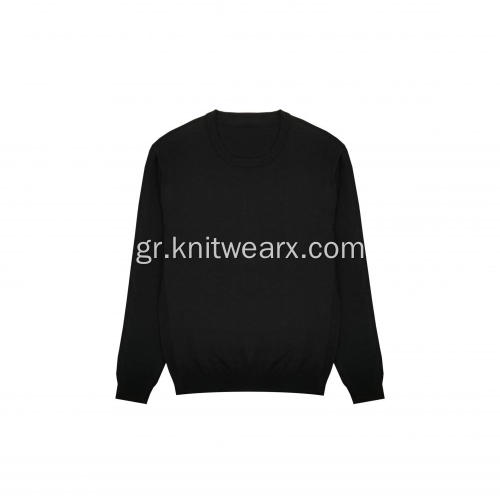 Ανδρικό Βασικό Πλεκτό Πουλόβερ Πουλόβερ Crewneck Pullover